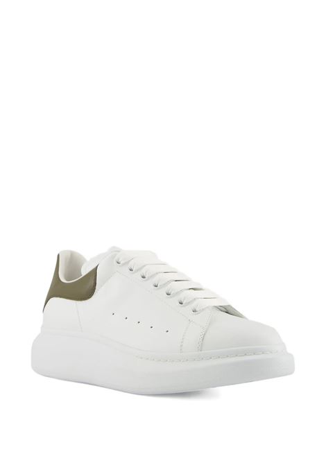 Sneakers Oversize In Bianco/Kaki ALEXANDER MCQUEEN | 553680-WIAEE9198